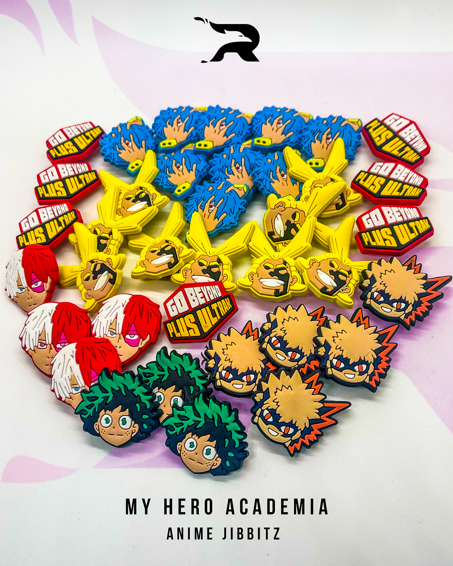 Anime Croc Charms - 3 pc. Assortment Pack