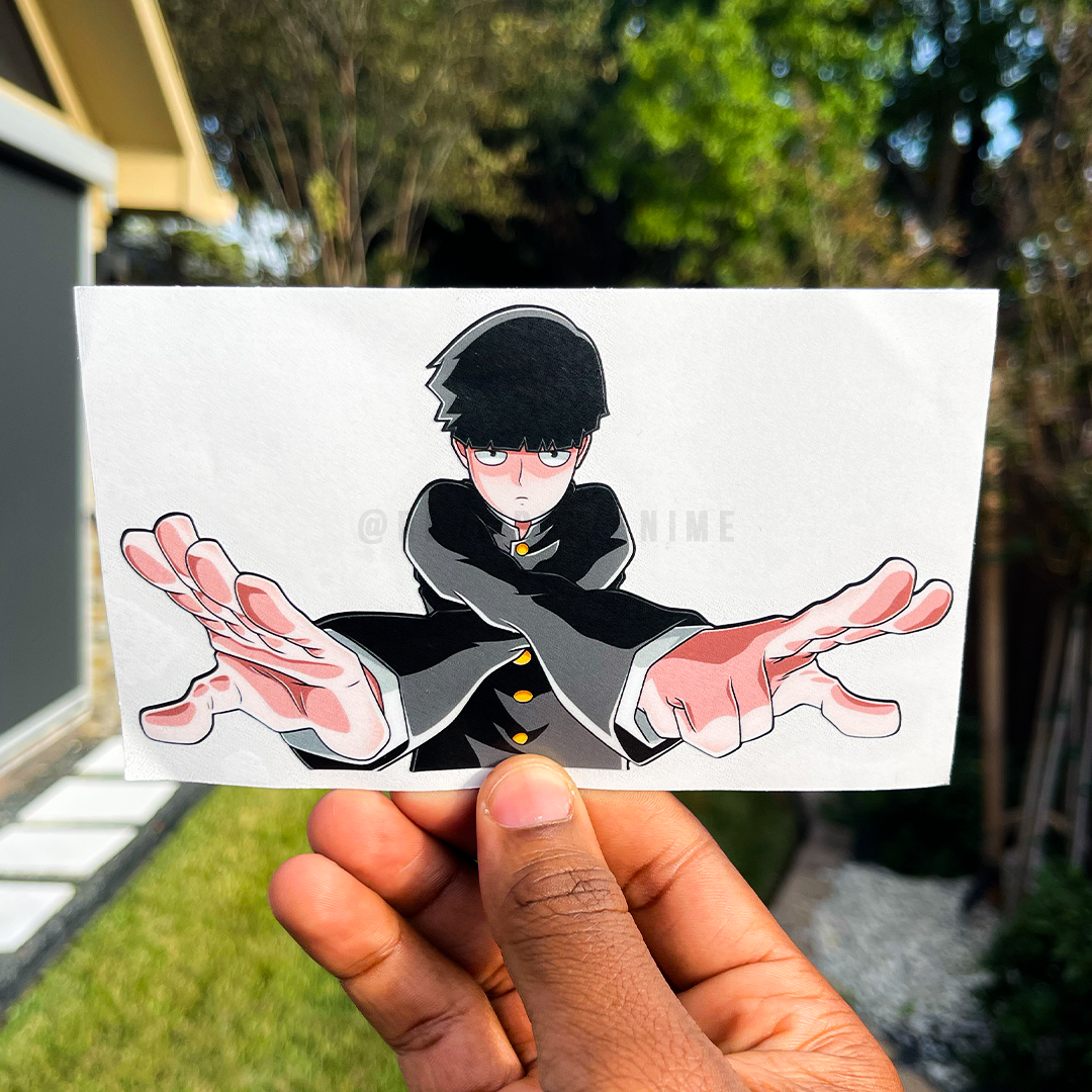 Mob Psycho Vinyl Sticker