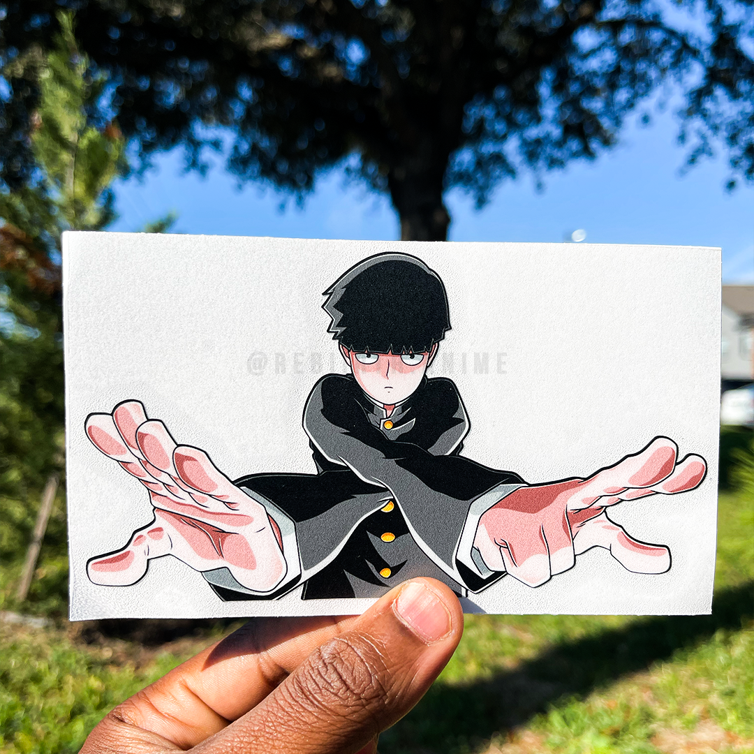 Mob Psycho Vinyl Sticker