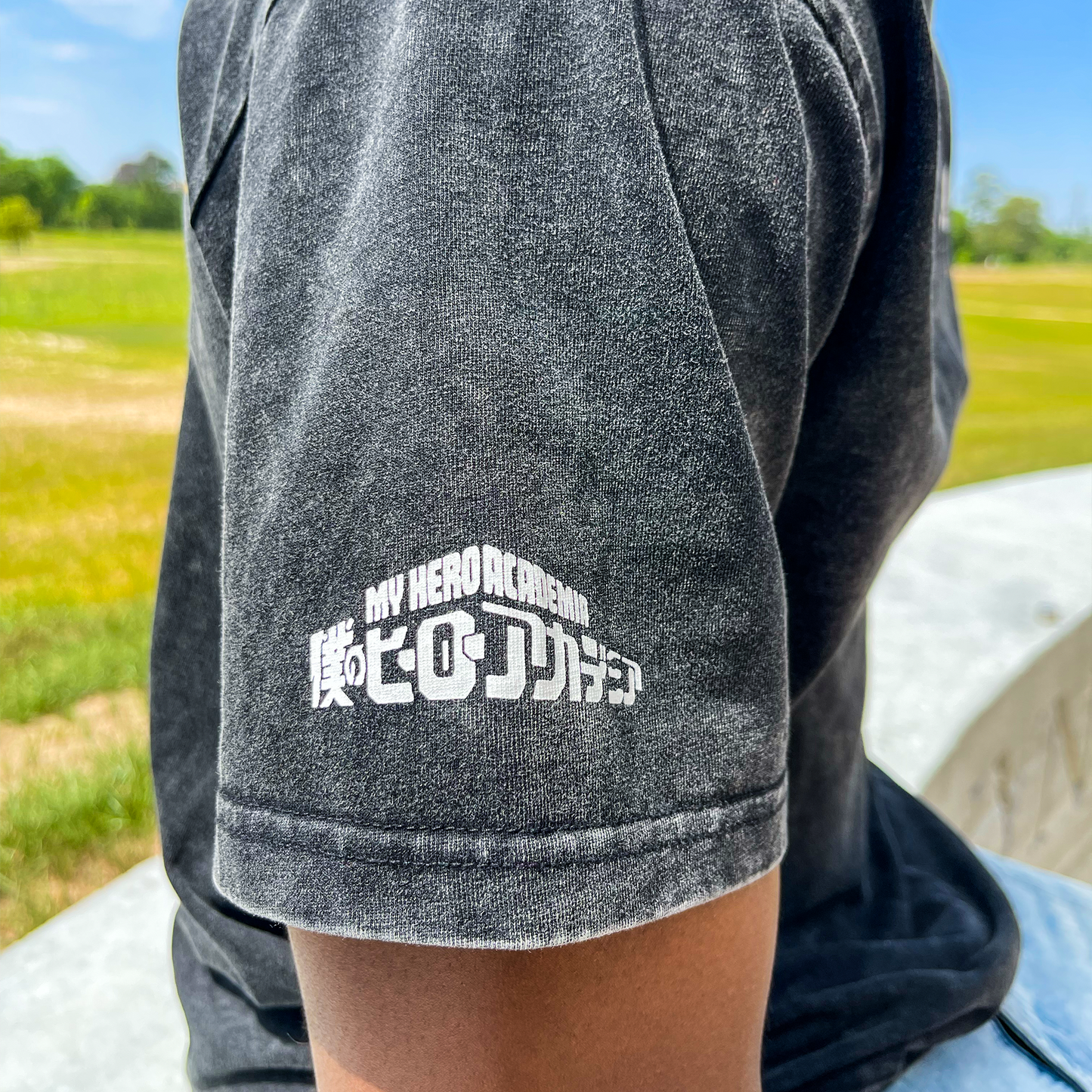 Dark Deku Acid Wash Tee