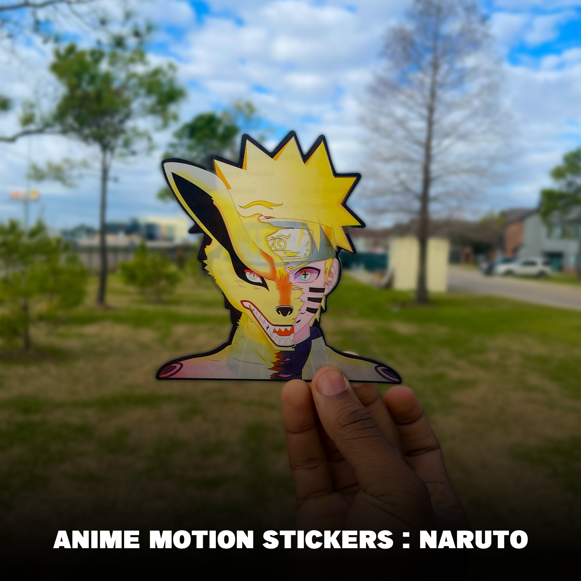 Naruto 3D Motion Sticker – Rebiirth-Anime