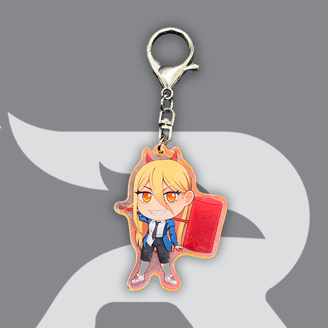 Power Acrylic Keychain