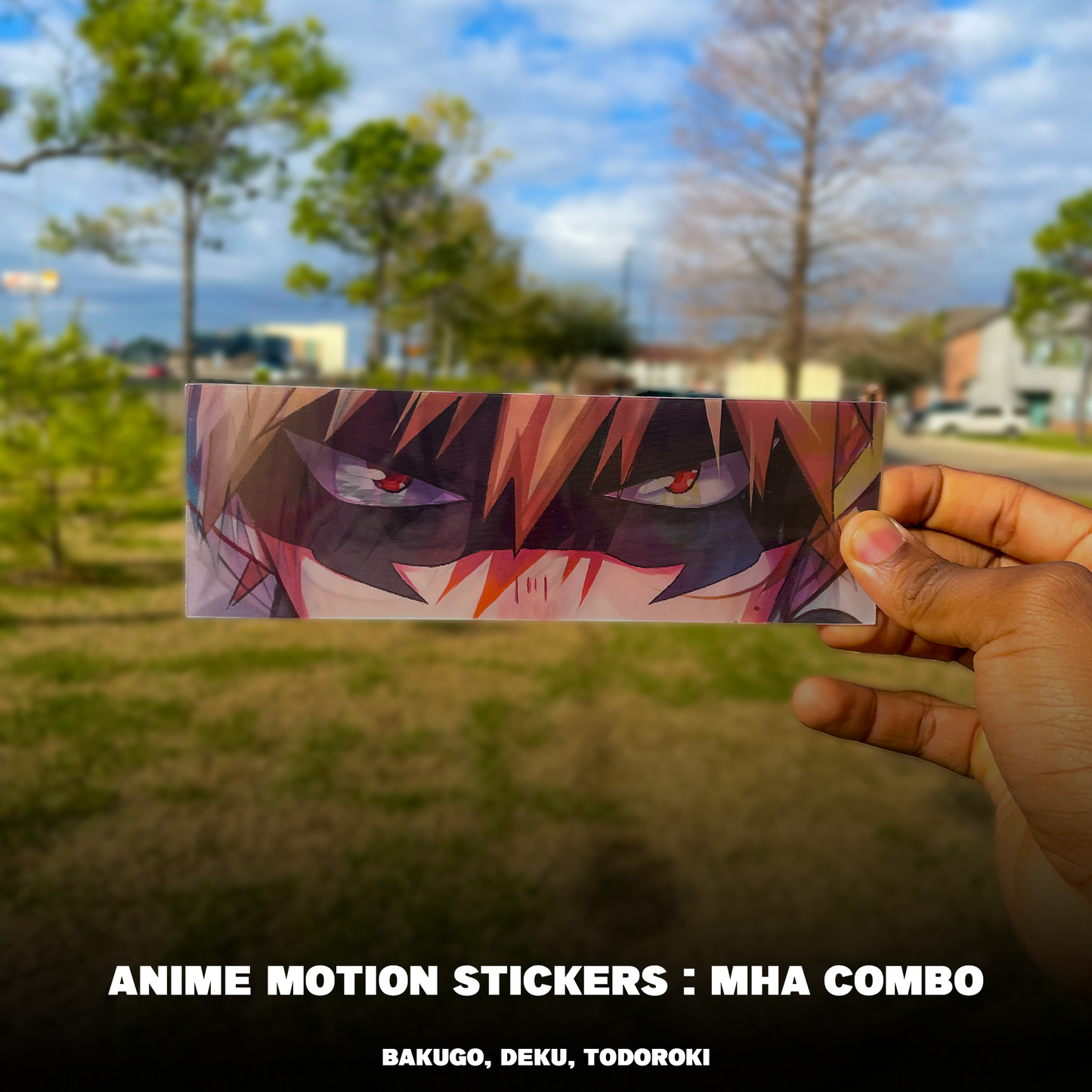 Combo Rectangle 3D Motion Stickers