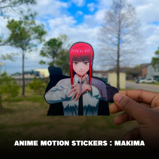 Makima 3D Motion Sticker
